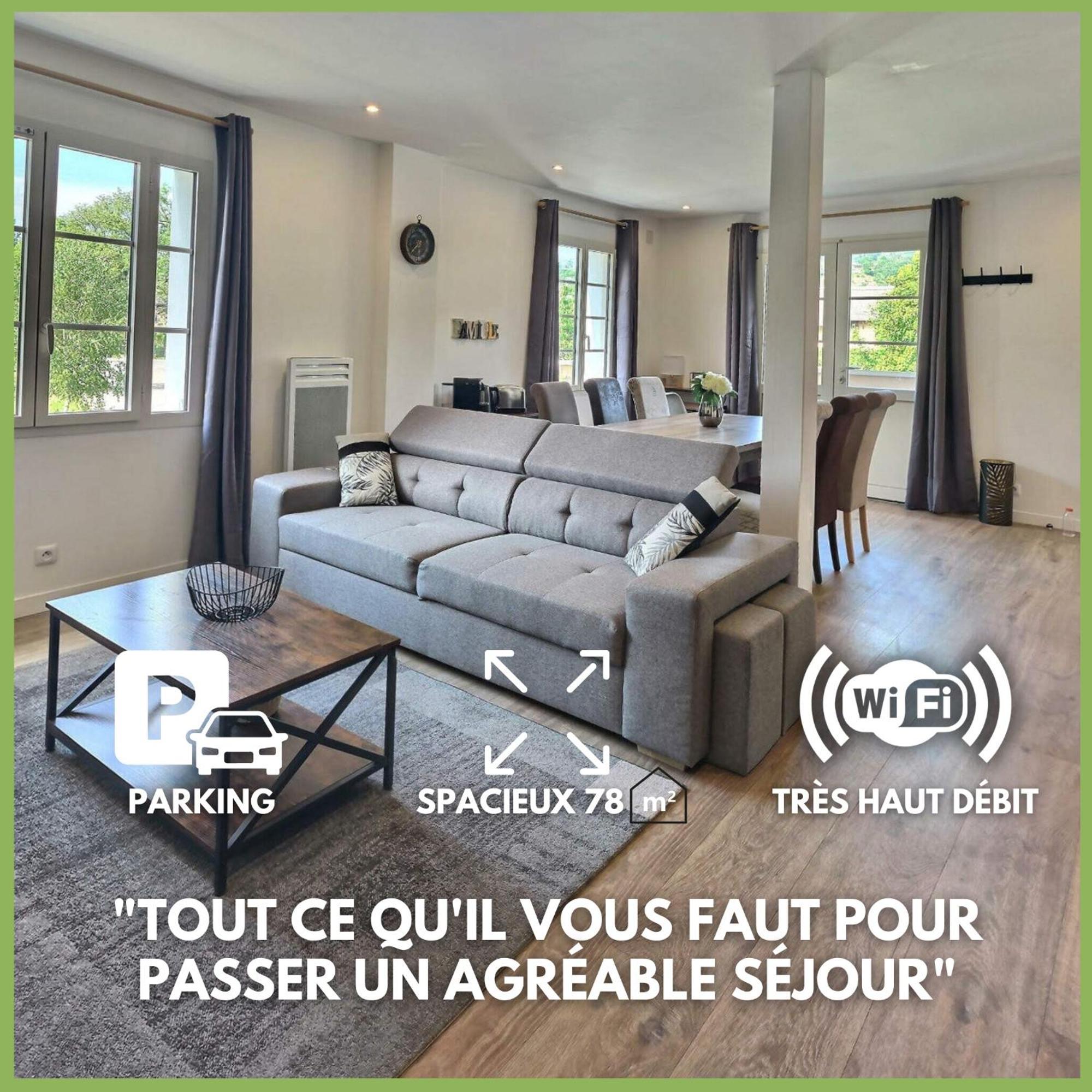 Superbe, T3 Spacieux 78 M2, Neuf, Parking, Balcon Gerde المظهر الخارجي الصورة