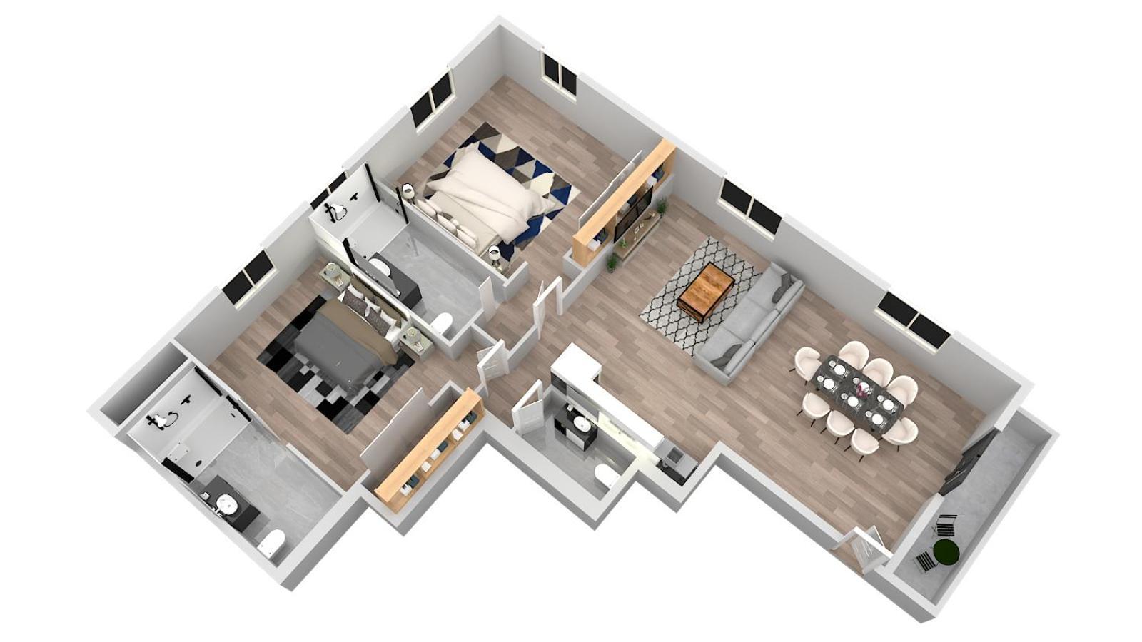 Superbe, T3 Spacieux 78 M2, Neuf, Parking, Balcon Gerde المظهر الخارجي الصورة