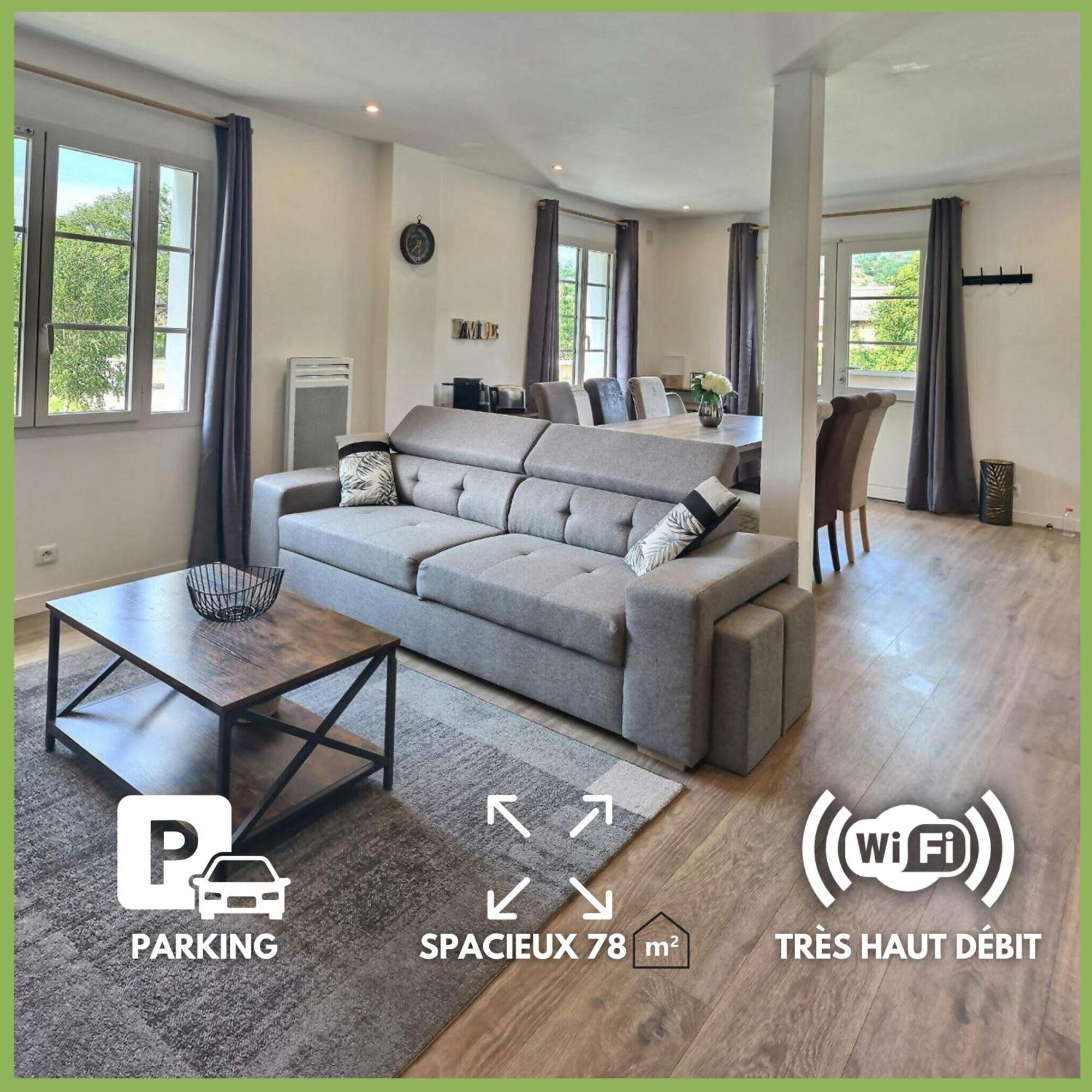 Superbe, T3 Spacieux 78 M2, Neuf, Parking, Balcon Gerde المظهر الخارجي الصورة